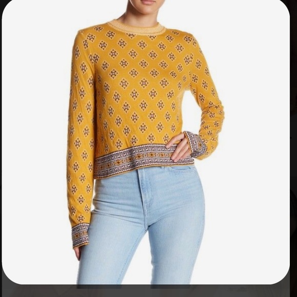 Free People New Age crew neck sweater top - Picture 8 of 9